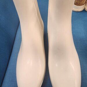 White Sam Edelman boots